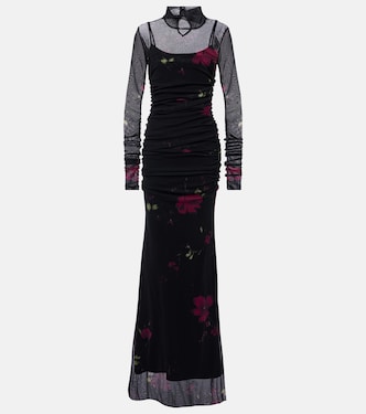 Printed tulle gown | Blumarine