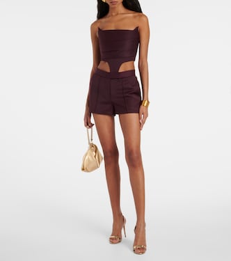 Bustier drapeado | Alex Perry