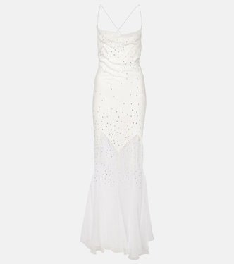 Embellished sheer gown | Rabanne