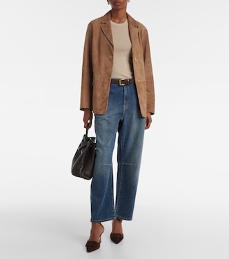 Jean barrel Amsterdam à taille mi-haute | AG Jeans