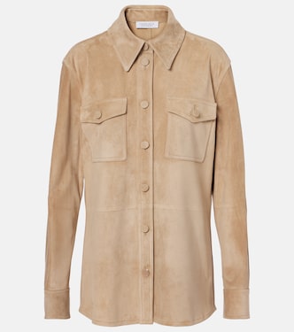 Irene suede overshirt | Gabriela Hearst