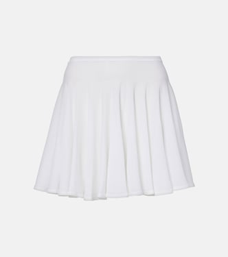Minifalda plisada semitransparente | Alaïa