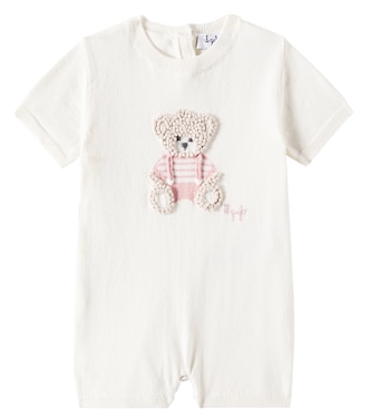 Baby - Pagliaccetto in cotone con stampa | Il Gufo
