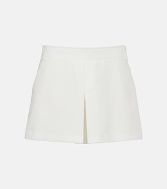 Cotton and silk-blend piqué skort | Tom Ford