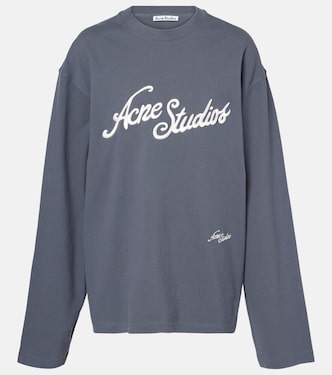 Felpa Exford in cotone piqué | Acne Studios