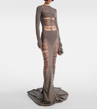Robe longue en laine | Rick Owens