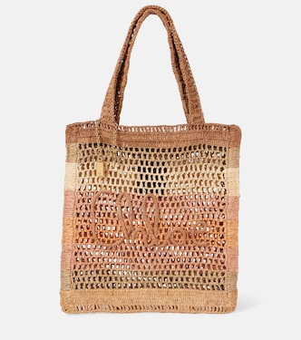 Tote Summer Banana aus Raffiabast | Chloé