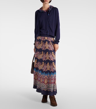 Verzierter Cardigan aus Seide und Kaschmir | Etro