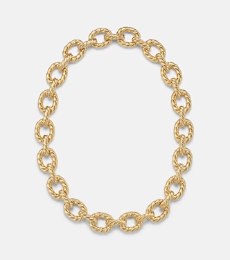 Sculpted Cable 18kt gold (750/1000) chain necklace | David Yurman