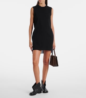 Knitted cotton minidress | Sacai