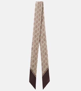 GG silk scarf | Gucci