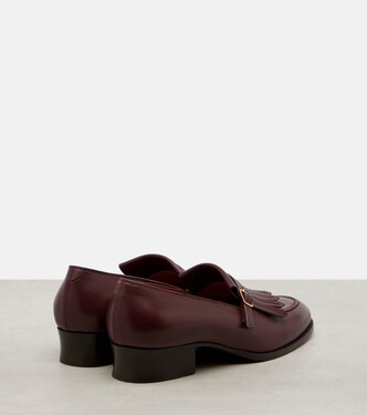 Mocasines Pennan de piel con flecos | Loro Piana