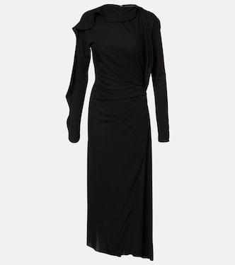 Draped jersey maxi dress | Victoria Beckham
