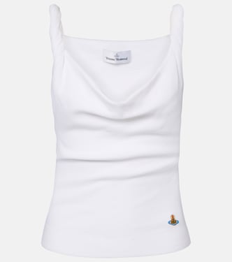 Anna cotton-blend jersey tank top | Vivienne Westwood