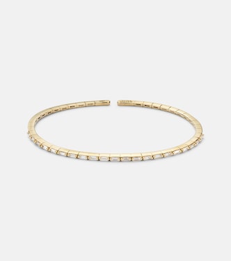Armreif aus 18kt Gelbgold mit Diamanten | Suzanne Kalan