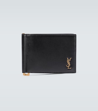 Tiny Cassandre leather wallet | Saint Laurent