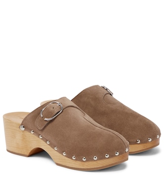 Mules in suede | Rabanne