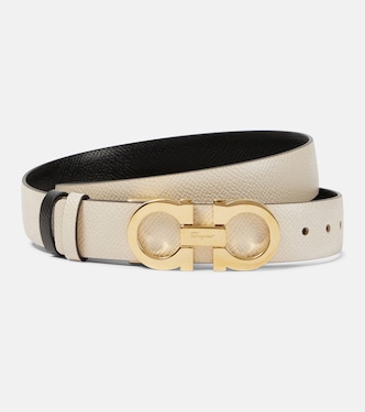 Cintura reversibile Gancini in pelle | Ferragamo