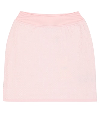 Gonna in cotone | Fendi Kids