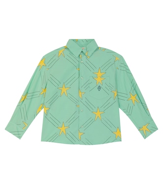 Chemise Wolf imprimée en coton | The Animals Observatory
