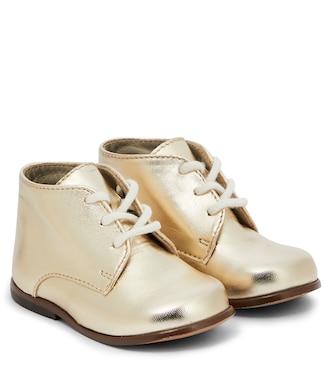 Stivali in pelle metallizzata | Bonpoint