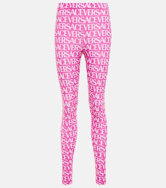 Leggings con logo estampado | Versace