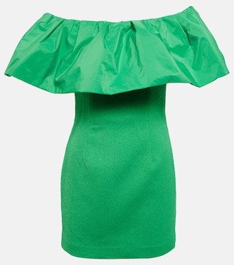 Rumi off-shoulder minidress | Rebecca Vallance