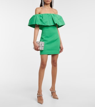 Rumi off-shoulder minidress | Rebecca Vallance