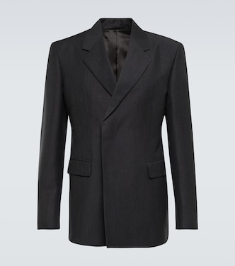 Blazer aus Mohair und Wolle | Prada