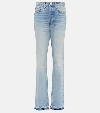 Jeans acampanados de tiro alto | Re/Done