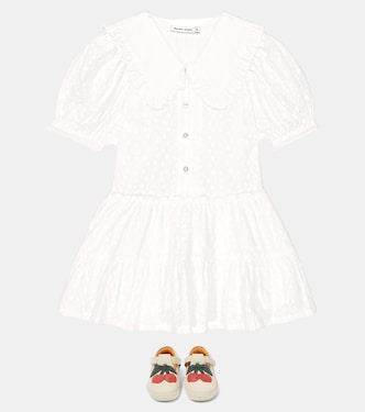 Besticktes Kleid Antonella aus Baumwolle | The New Society