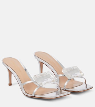 Verzierte Sandalen Jaipur 85 aus Leder | Gianvito Rossi