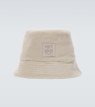 Cappello da pescatore Anagram in velluto | Loewe