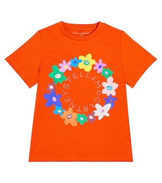 T-Shirt aus Baumwoll-Jersey | Stella McCartney Kids