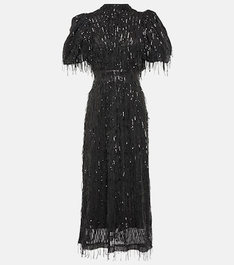 Sequined midi dress | Rotate