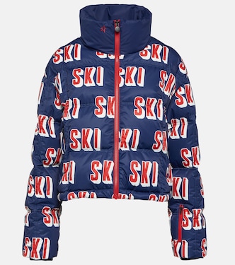 Nevada printed down-paneled ski jacket | Perfect Moment