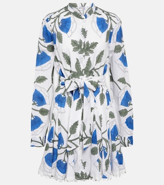 Vestido camisero de algodón floral | Juliet Dunn
