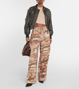 Fega camouflage cotton sweatpants | Acne Studios