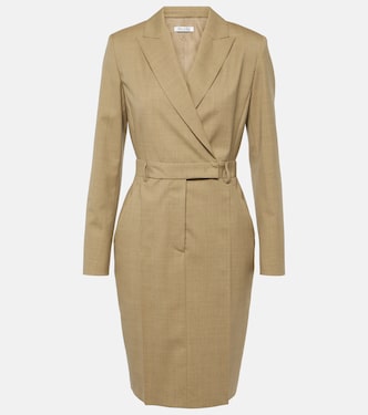 The Cube cotton-blend twill trench coat in brown - Max Mara The Cube cotton-blend twill trench coat in brown - Max Mara