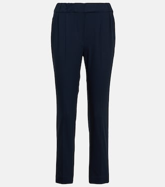 Cotton-blend twill chinos | Brunello Cucinelli