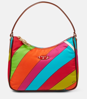 Borsa a spalla Iride Small con pelle | Pucci