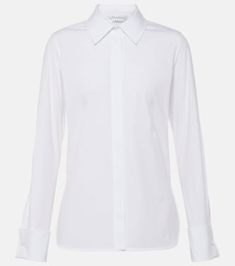 Knut cotton-blend poplin shirt | Max Mara