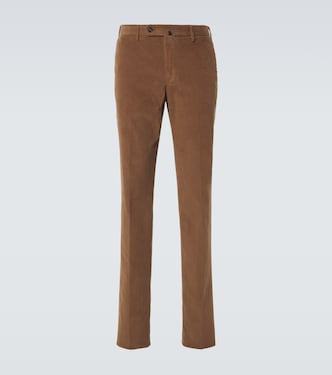 Pantalones rectos de pana de algodón | Incotex
