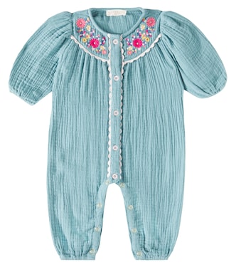 Baby - Tutina Liliane in garza di cotone | Louise Misha