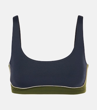Finale colorblocked bikini top | Eres