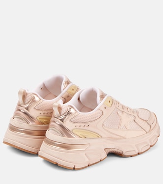 Lightstar mesh and leather sneakers | Golden Goose