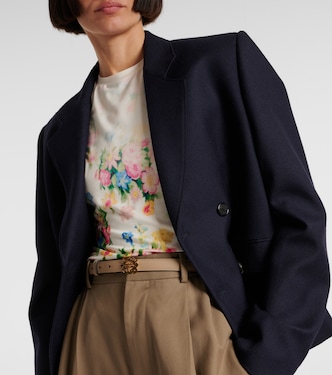 Gürtel Anagram aus Leder | Loewe
