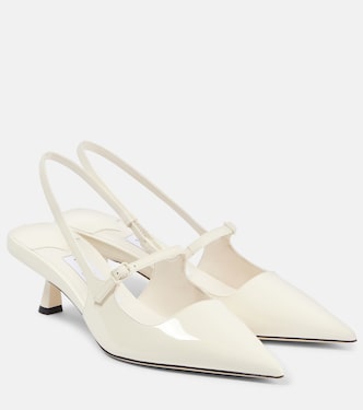 Didi 45 patent leather slingback pumps | Jimmy Choo