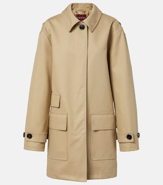 Mantel aus Baumwoll-Gabardine | Gucci
