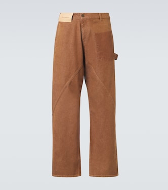 Twisted Workwear wide-leg jeans | JW Anderson